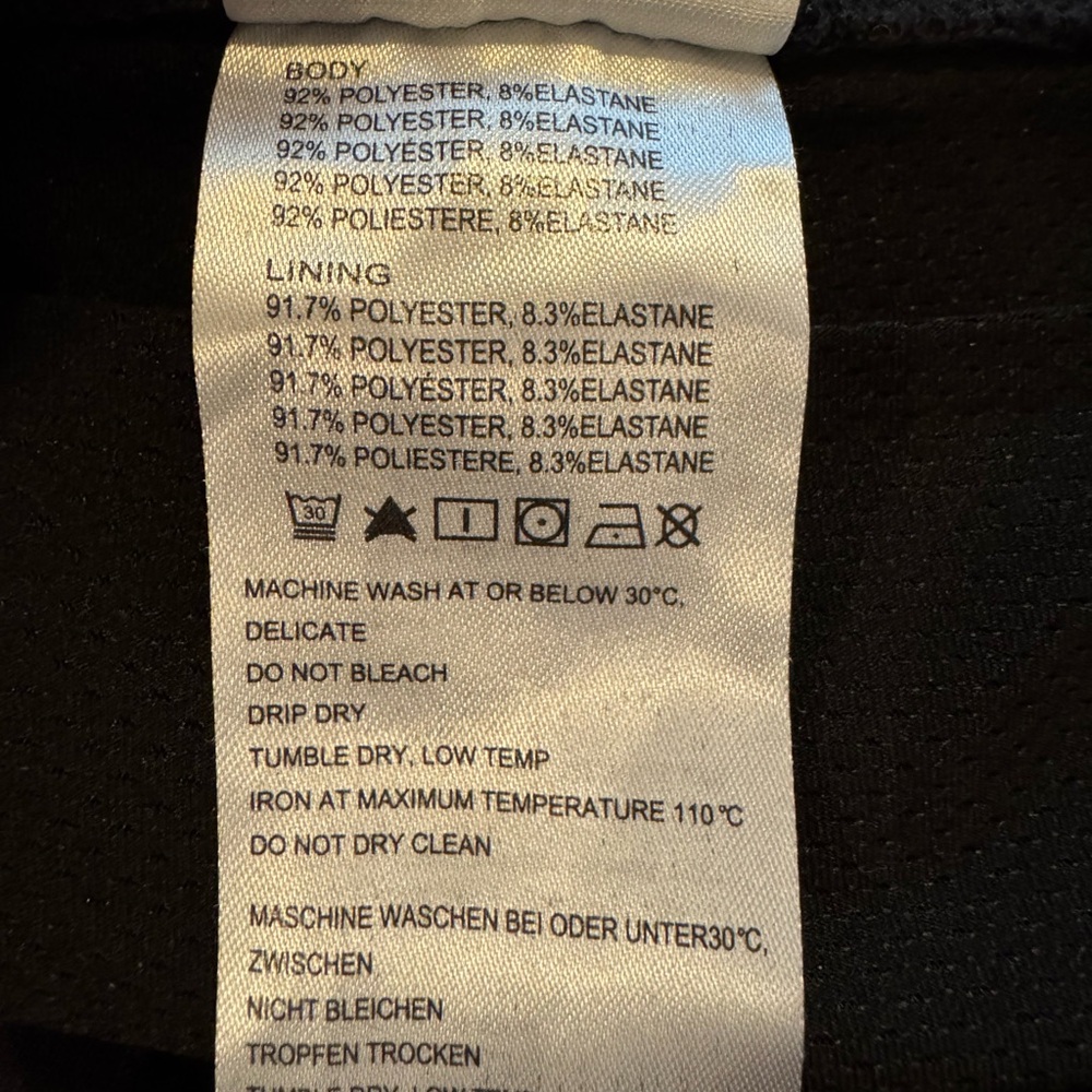 Ladies NWT size 2X tennis skort by Viodia, in a navy & black camouflage pattern - Picture 4 of 16